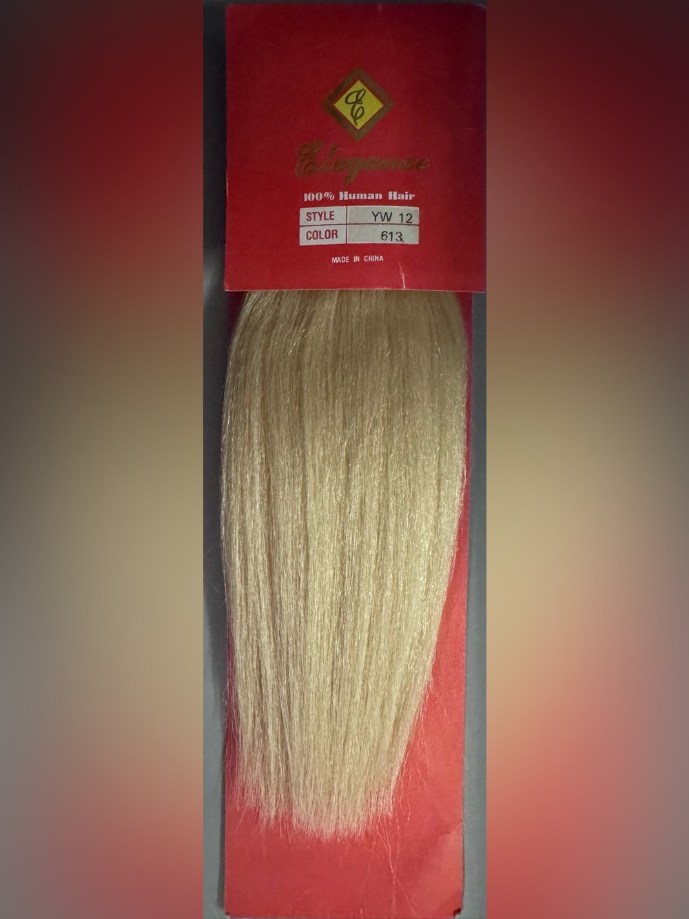 Elegance. 100% human hair. Yaky.